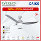 [Daiko 4 Room Yuga Package] Daiko Yuga 5 X 1 + Daiko Yuga 3 X 3 (DC Inverter Fan)