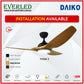[Daiko 4 Room Yuga Package] Daiko Yuga 5 X 1 + Daiko Yuga 3 X 3 (DC Inverter Fan)