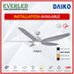 [Daiko 4 Room Yuga Package] Daiko Yuga 5 X 1 + Daiko Yuga 3 X 3 (DC Inverter Fan)