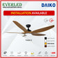 [Daiko 4 Room Yuga Package] Daiko Yuga 5 X 1 + Daiko Yuga 3 X 3 (DC Inverter Fan)