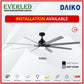 Daiko DC Sumo 72"  with Tri-color LED (Inverter DC Fan)