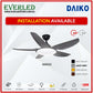 [Daiko 4 Room Nikko Package] Daiko Nikko 54 X 1 + Daiko Nikko 44 X 3 (DC Inverter Fan)
