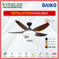 [Daiko 4 Room Nikko Package] Daiko Nikko 54 X 1 + Daiko Nikko 44 X 3 (DC Inverter Fan)