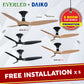 [Daiko 5 Room Ento Package] Daiko Ento 60 X 1 + Daiko Ento 45 X 4 (DC Inverter Fan)