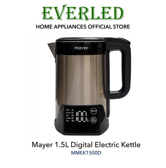 MAYER 1.5L Digital Electric Kettle [MMEK1500D]