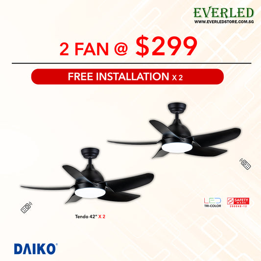 [Bundle] Daiko Tendo X 2 [FREE INSTALLATION]