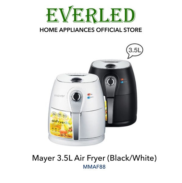 MAYER 3.5L Air Fryer (Black/White) [MMAF88]