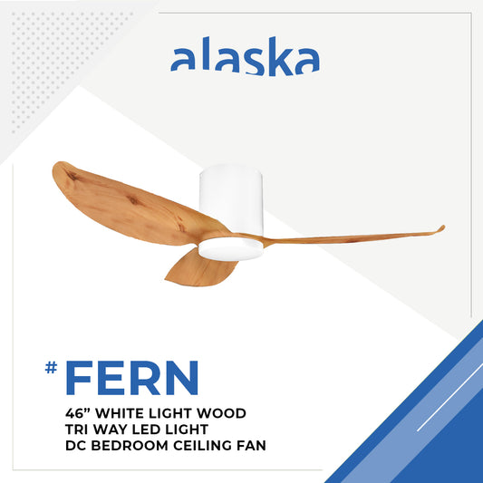 Alaska DC e-Fern V 46"/56" (SMART DC Fan) with Samsung dimmable light kit