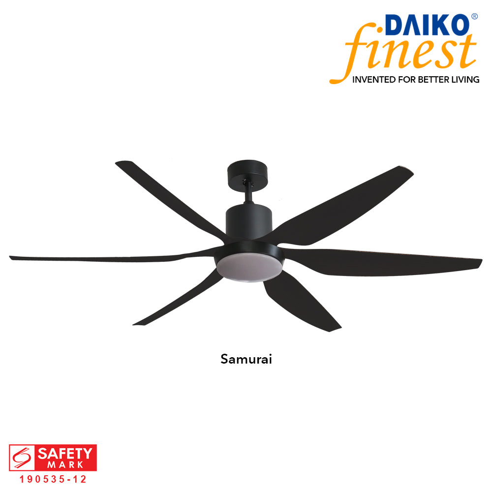 [Daiko 4 Room Flat Package] Daiko Samurai X 1 + Daiko Shinji X 3 (DC Inverter Fan)