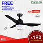 [Daiko 3 Room Flat Package] Daiko Nara X 1 + Daiko Taga X 2 (DC Inverter Fan)