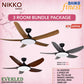 [Daiko 3 Room Nikko Package] Daiko Nikko 54 X 1 + Daiko Nikko 44 X 2 (DC Inverter Fan)